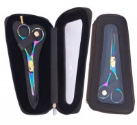 Koženkové pouzdro s plexisklem